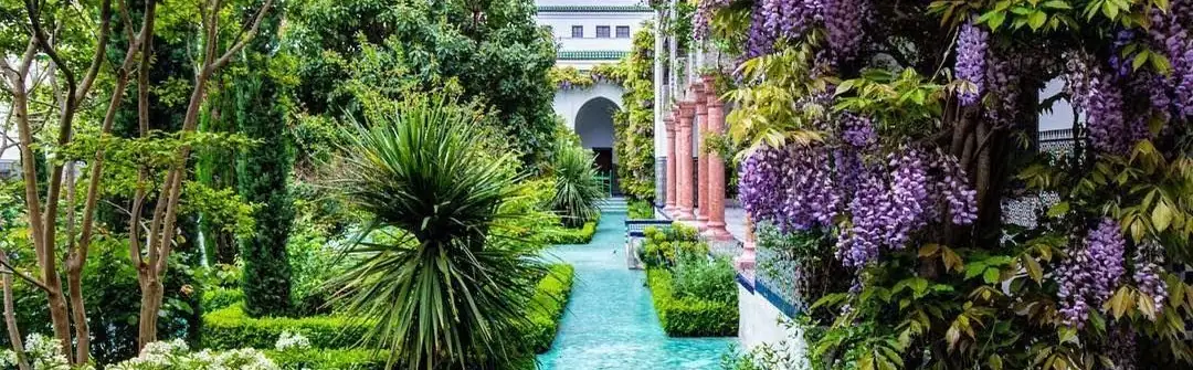 Le sublime jardin de la mosquée de Paris